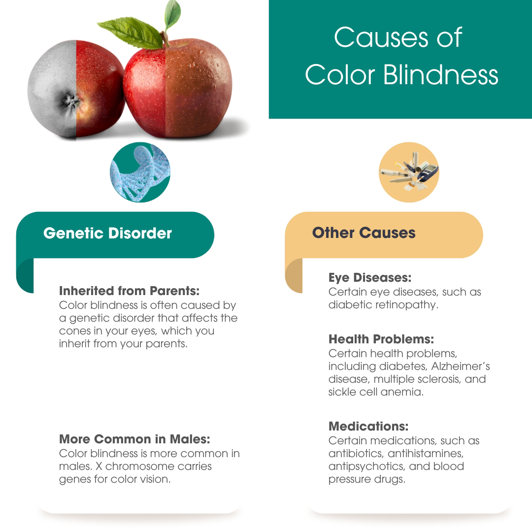 Causes of Color Blindness